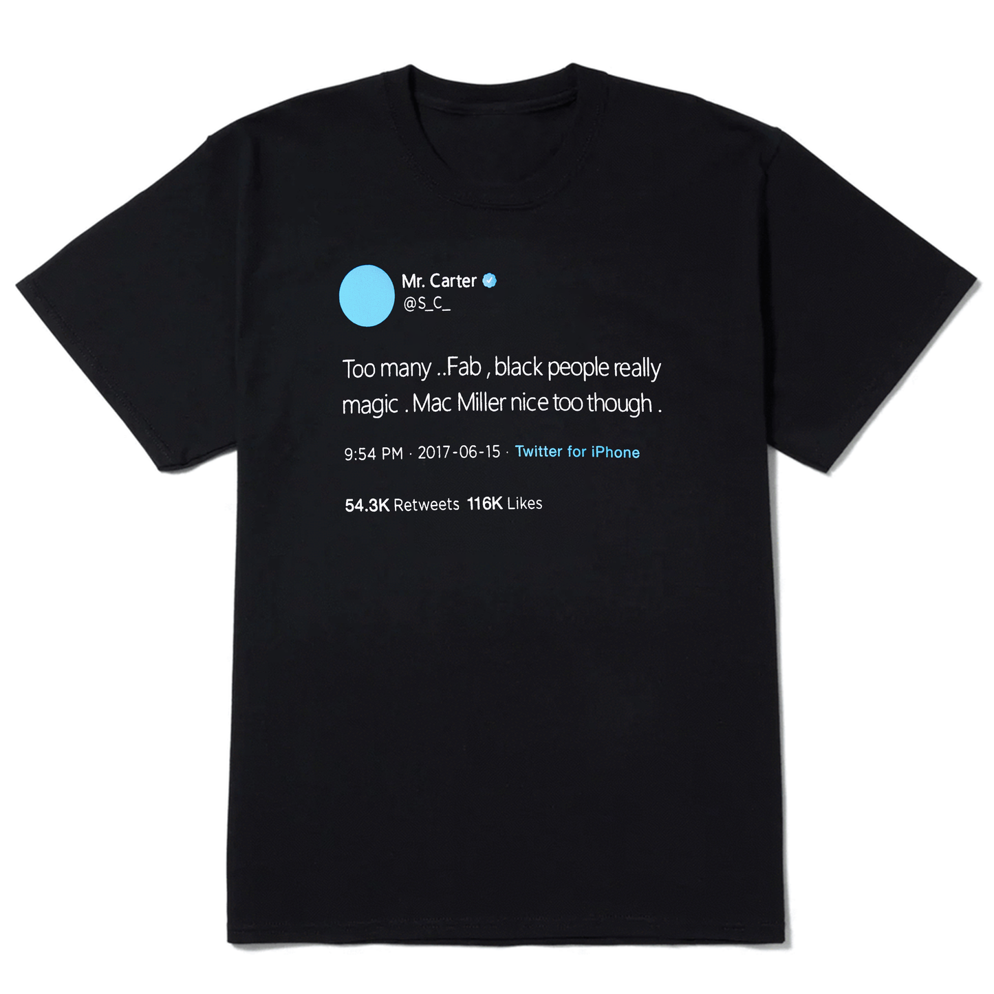 Mr. Carter Twitter Tee