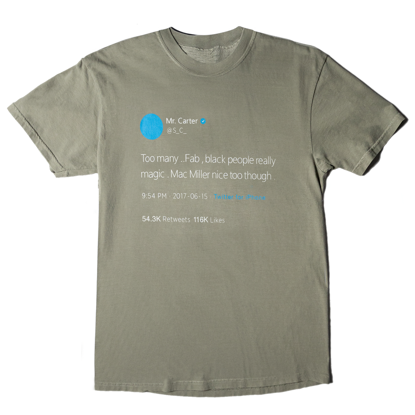 Mr. Carter Twitter Tee