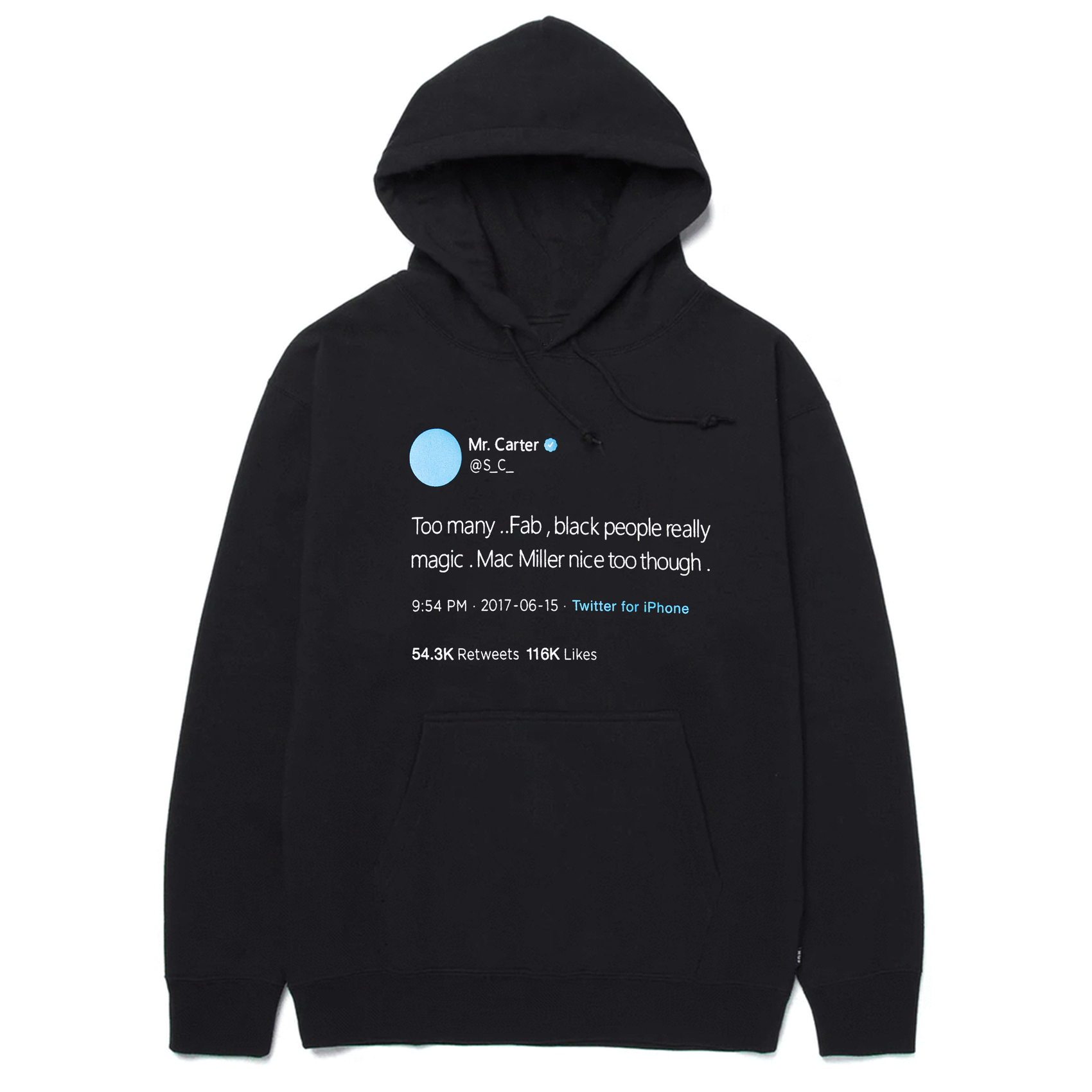 Mr. Carter Twitter Hoodie